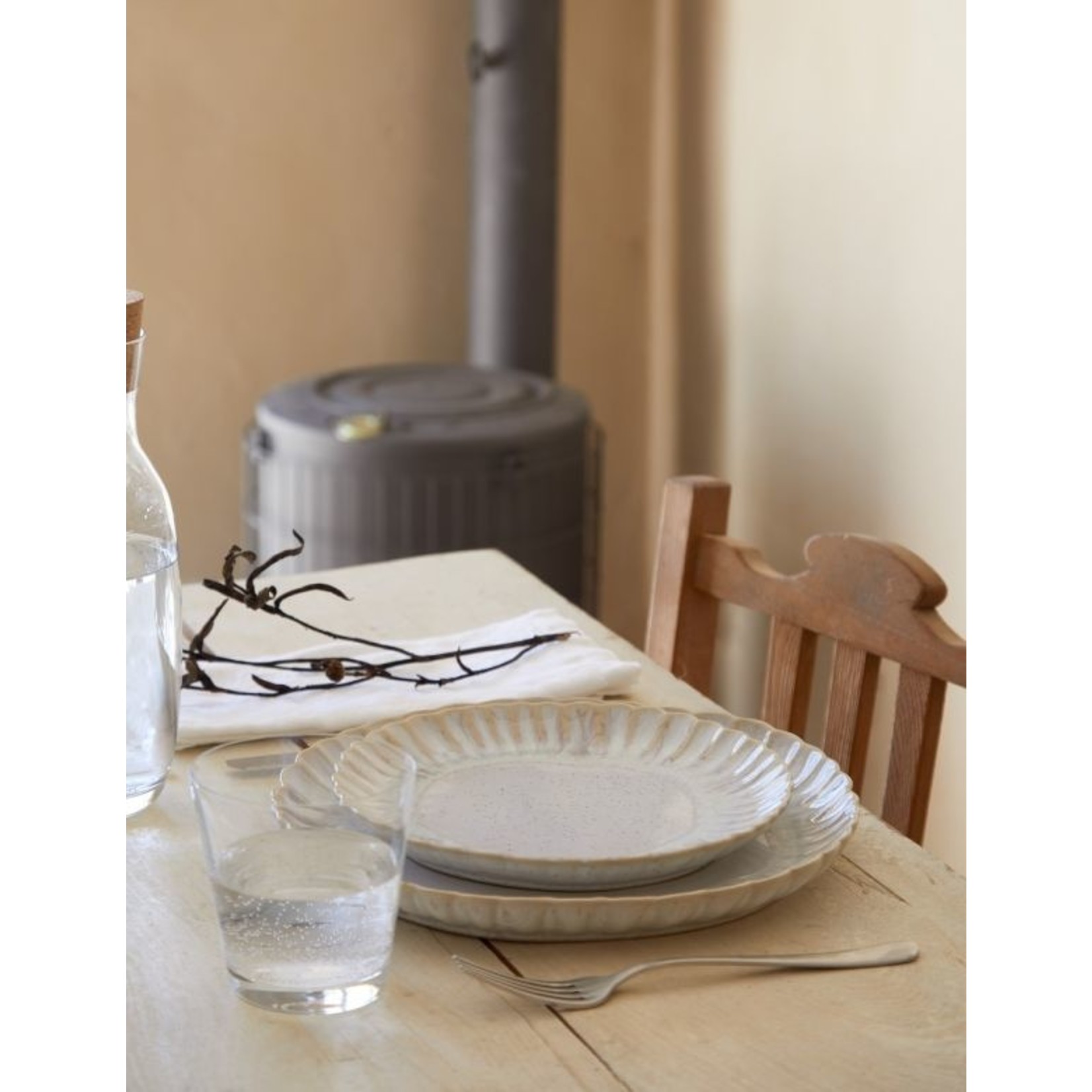 Casafina Mallorca Sand Beige Salad Plate