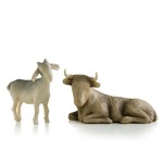 Willow Tree Ox And Goat
