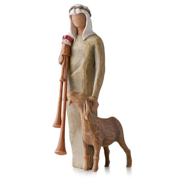 Zampognaro (Shepherd w/bagpipe) by Willow Tree