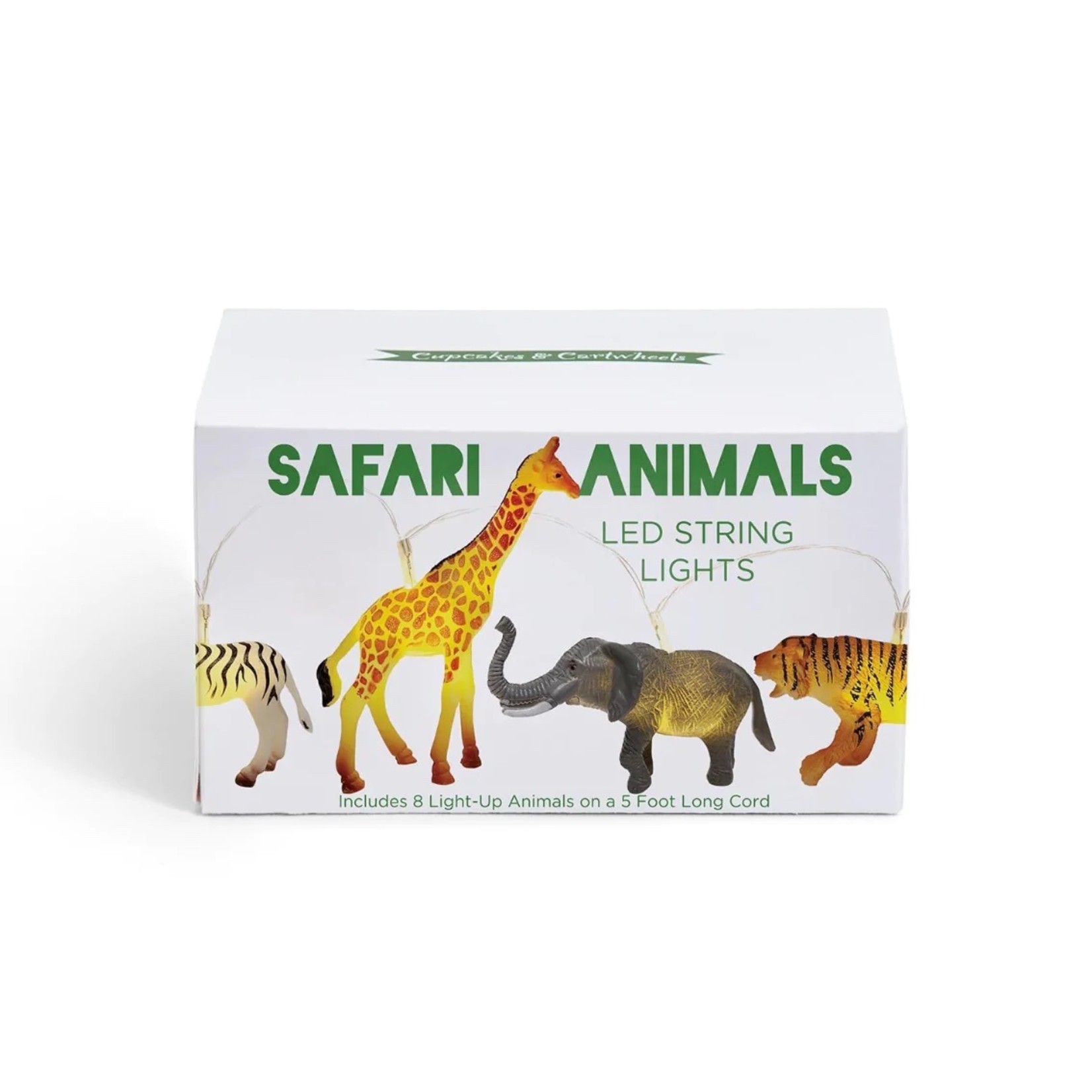 Two's Company Safari Animals LED String Lights