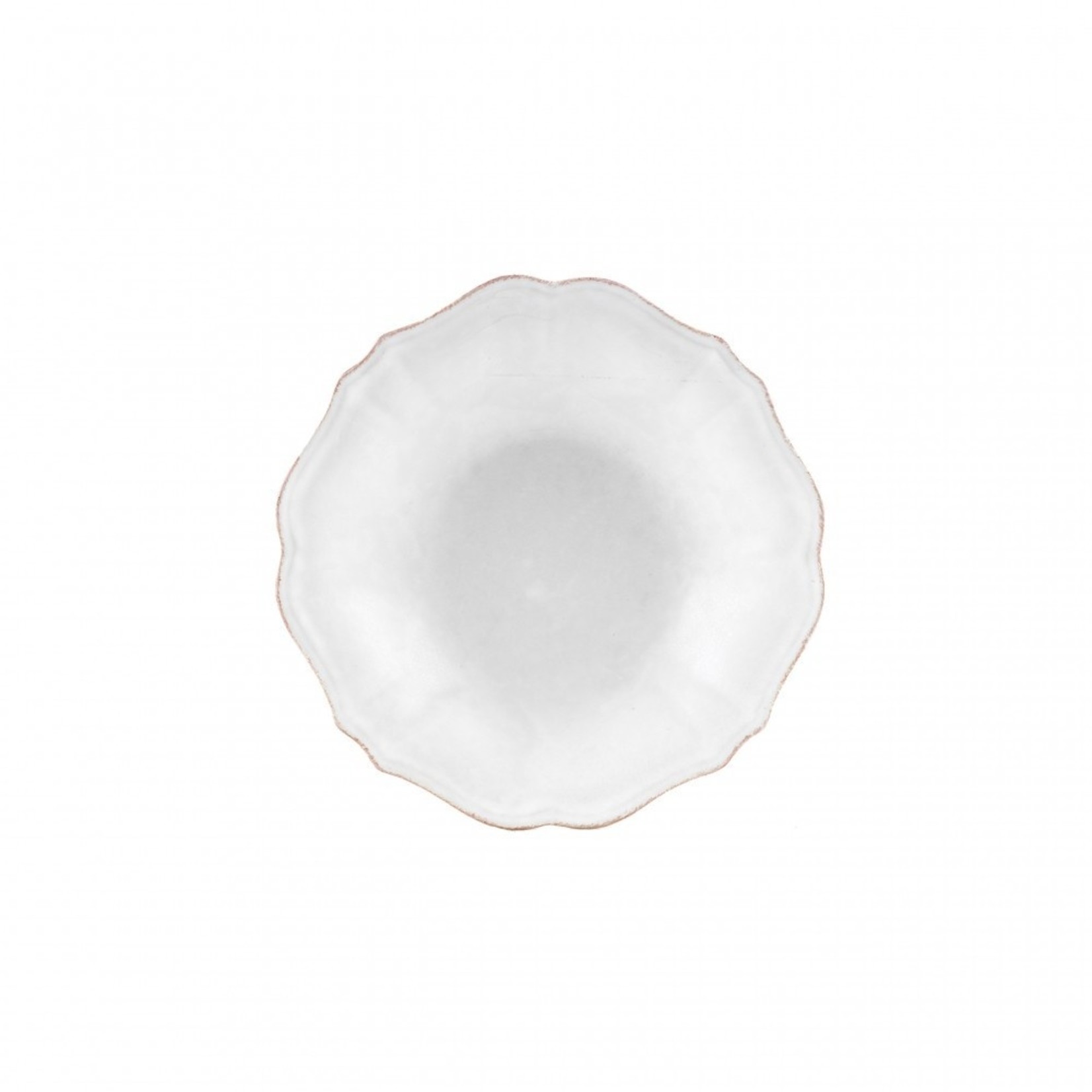 Casafina Impressions Soup/Pasta plate, white