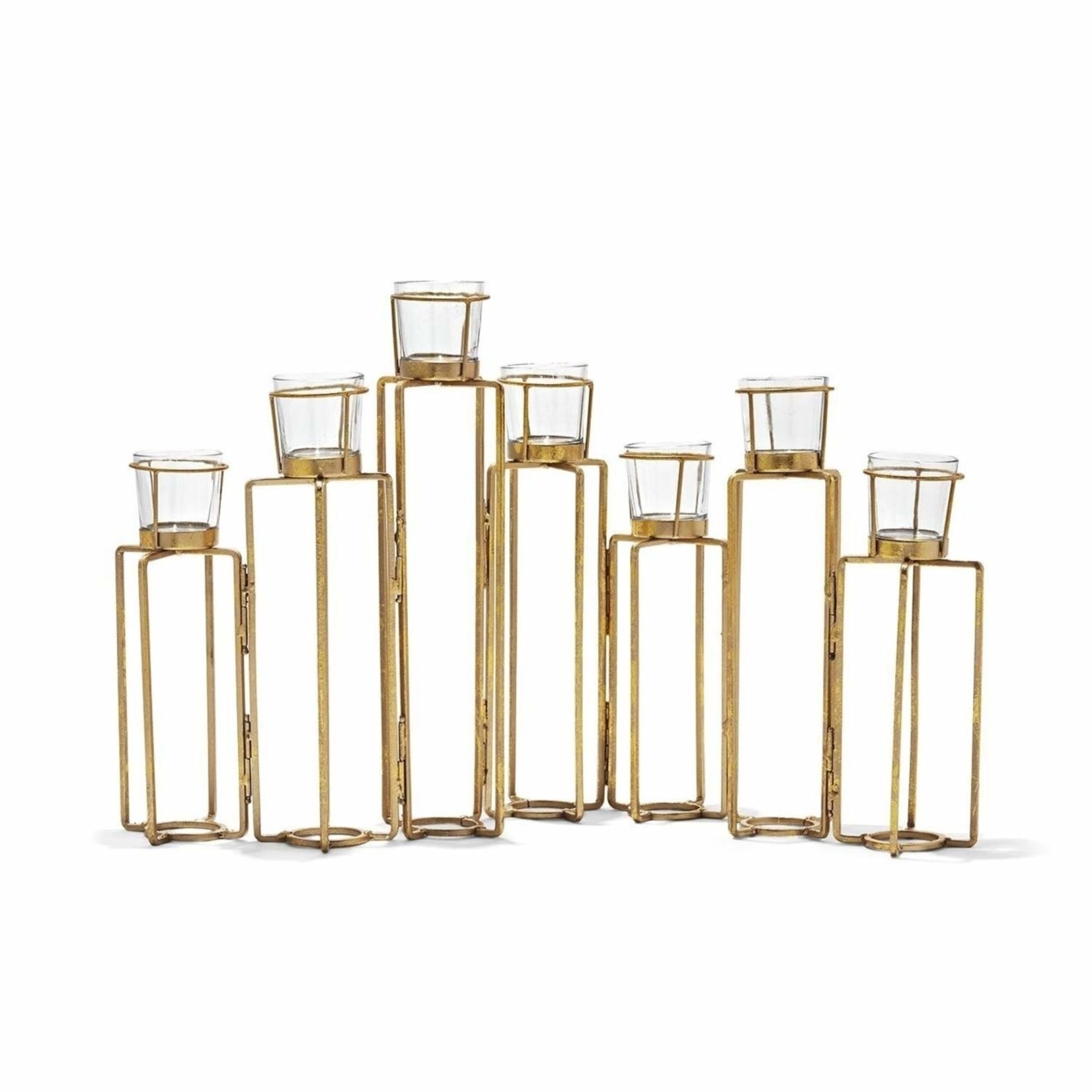 Two's Company Serpentine Set/7 Candleholders
