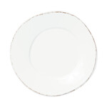 Vietri Lastra Melamine White Dinner Plate