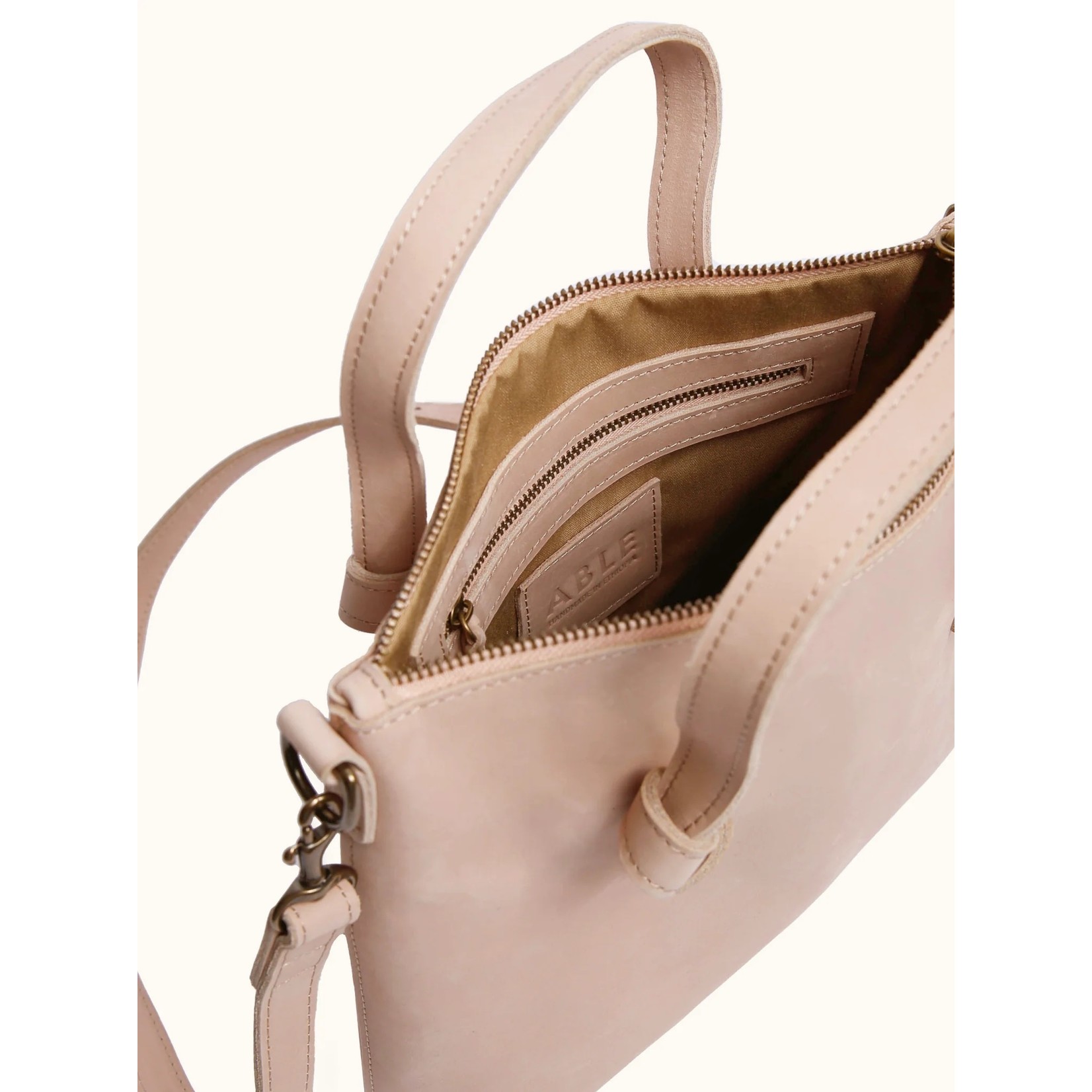 Able Rachel Crossbody, Pale Blush