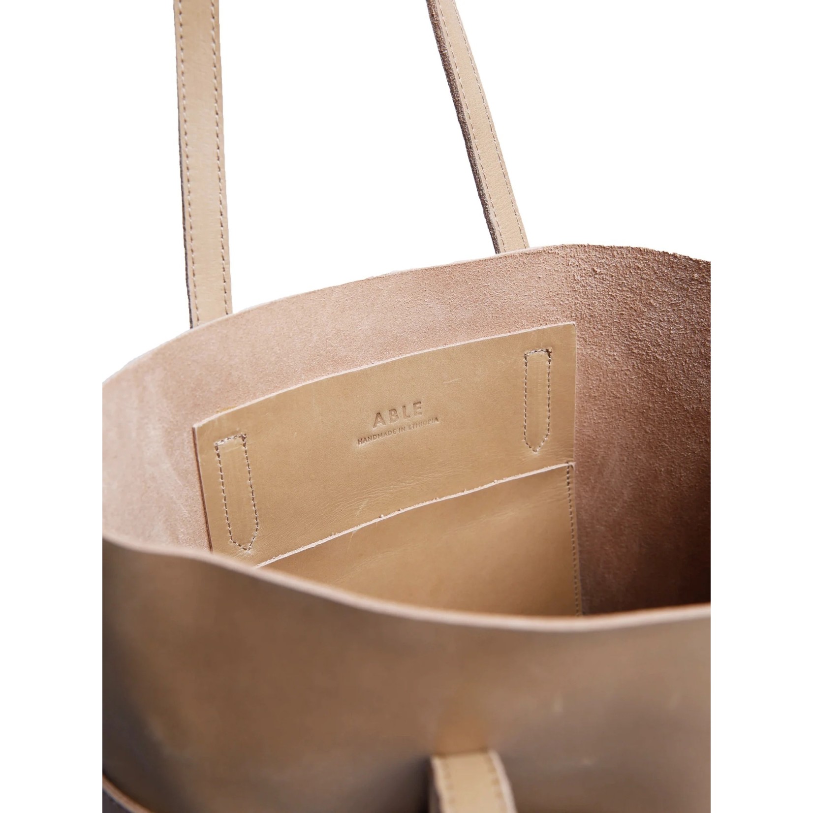 Able Salam Magazine Tote, Pebble