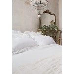 Patina Vie Frayed Edge 2 Piece Euro Sham Set