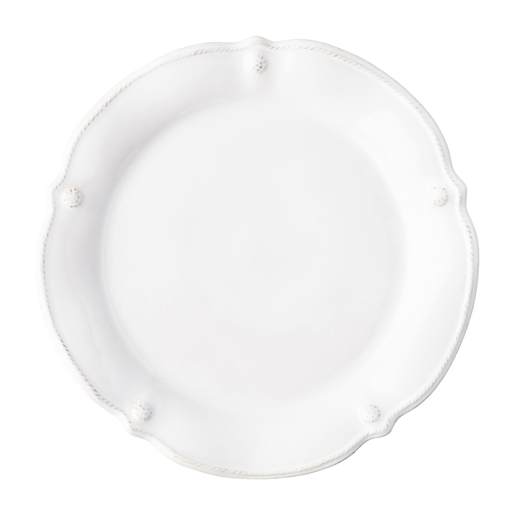 Juliska Berry & Thread Flared Dinner Plate Whitewash
