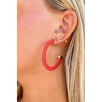 Mary Square Large Acrylic Earring