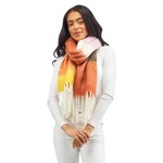 Two's Company Colorful Striped Scarves