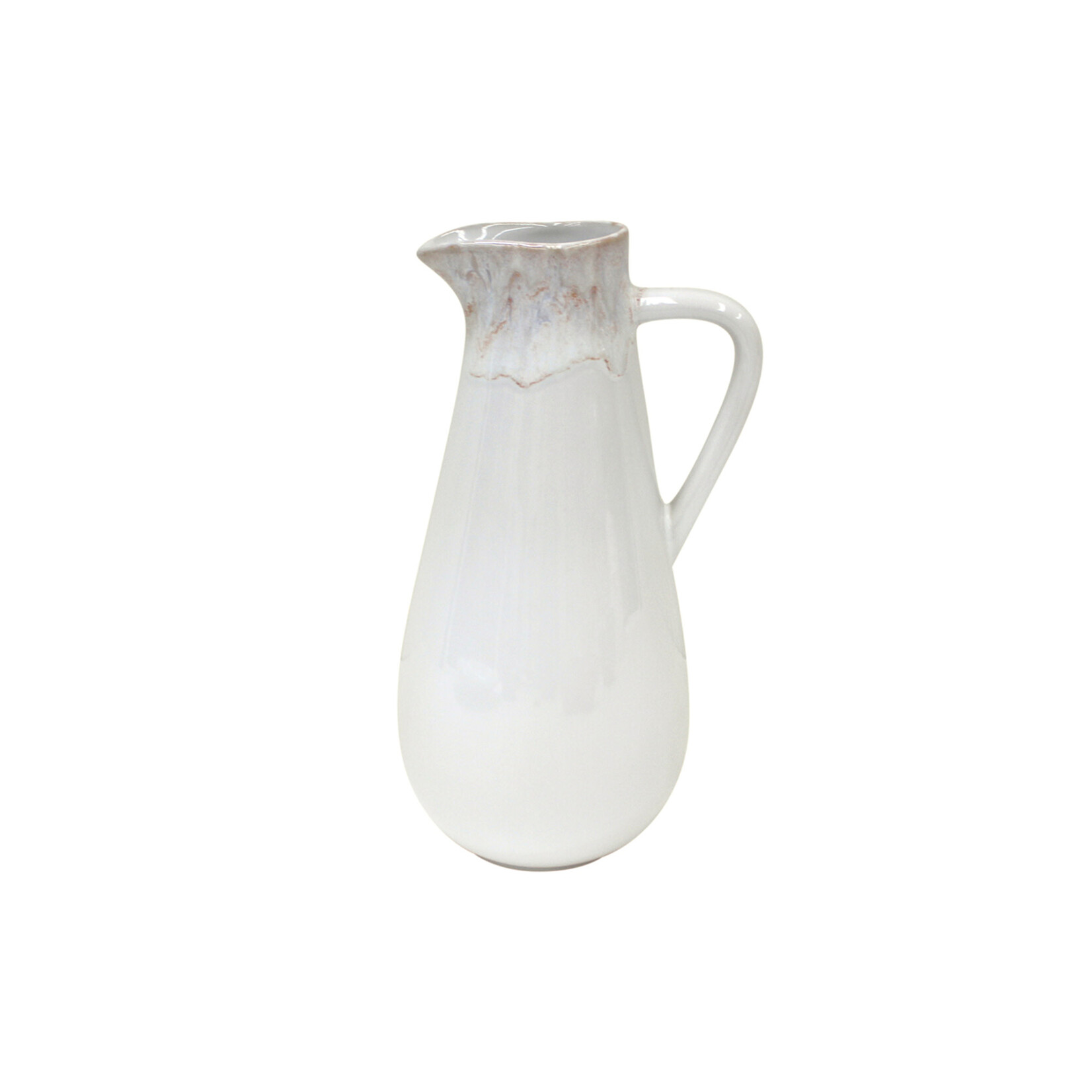 Casafina Taormina Pitcher, White