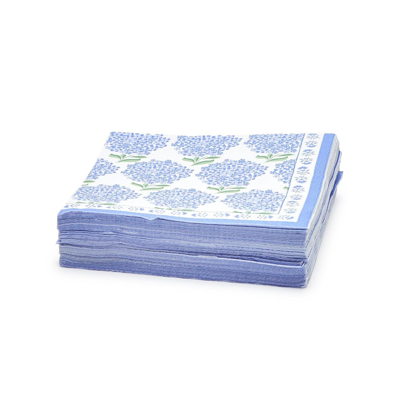 Two's Company Hydrangea 3-Ply Paper Napkin (includes 20 napkins)