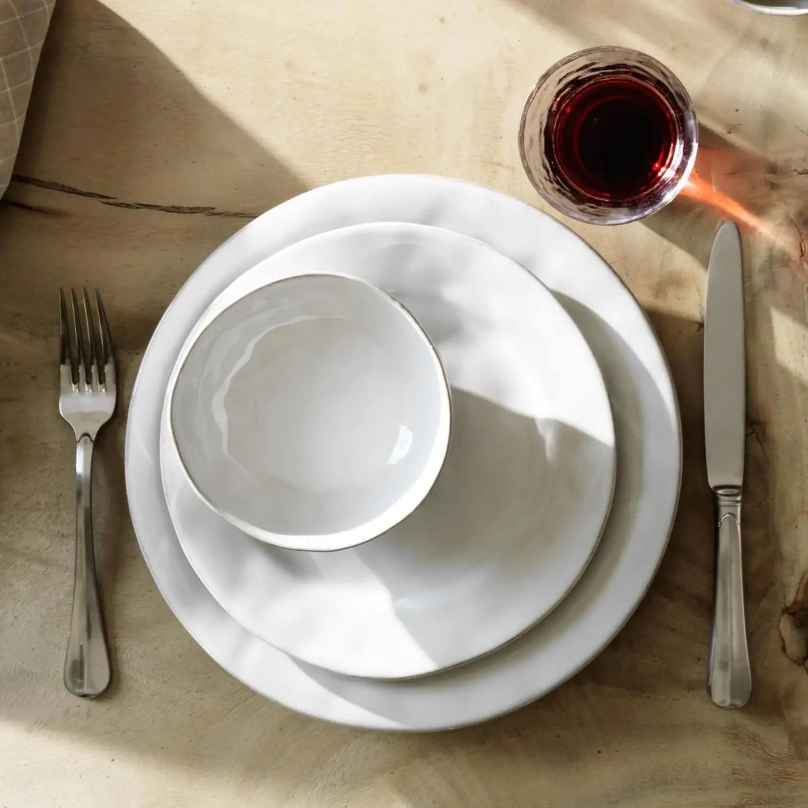 Juliska Puro Dinner Plate Whitewash