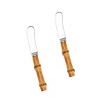 Two's Company Natural Bamboo Handle Spreader