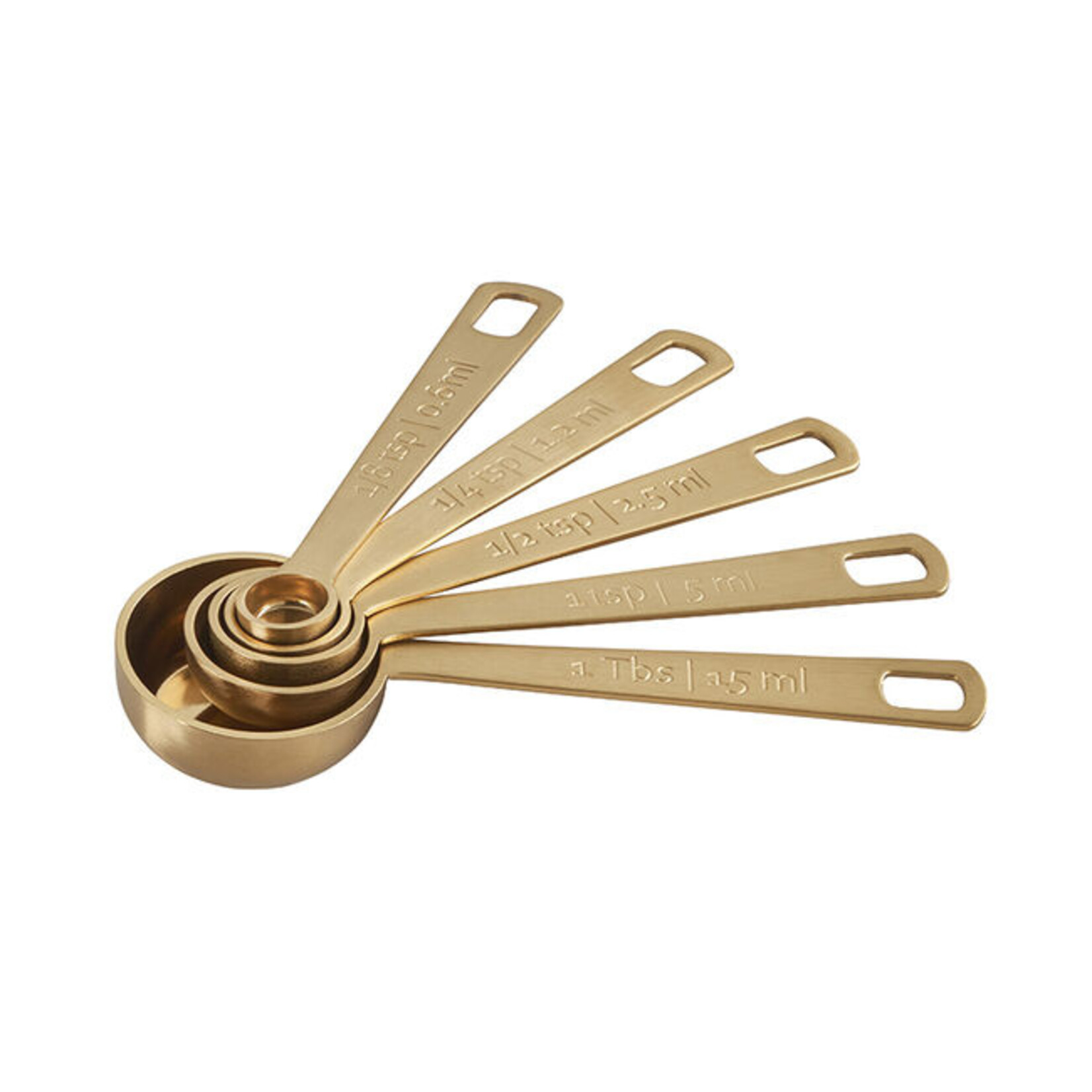 Le Creuset Gold Measuring Spoons, S/5