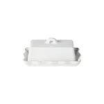 Casafina Cook & Host Rectangle Butter Dish w/Lid White