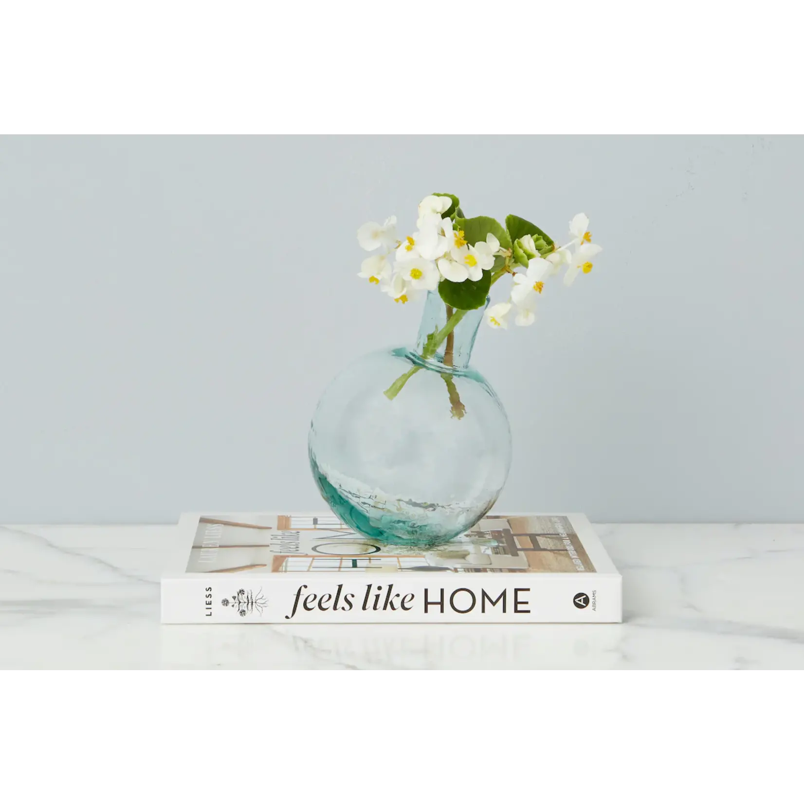 Etu Home Clear Sphere Bud Vase