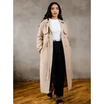 Able Kimberly Trench Coat Brown Sugar