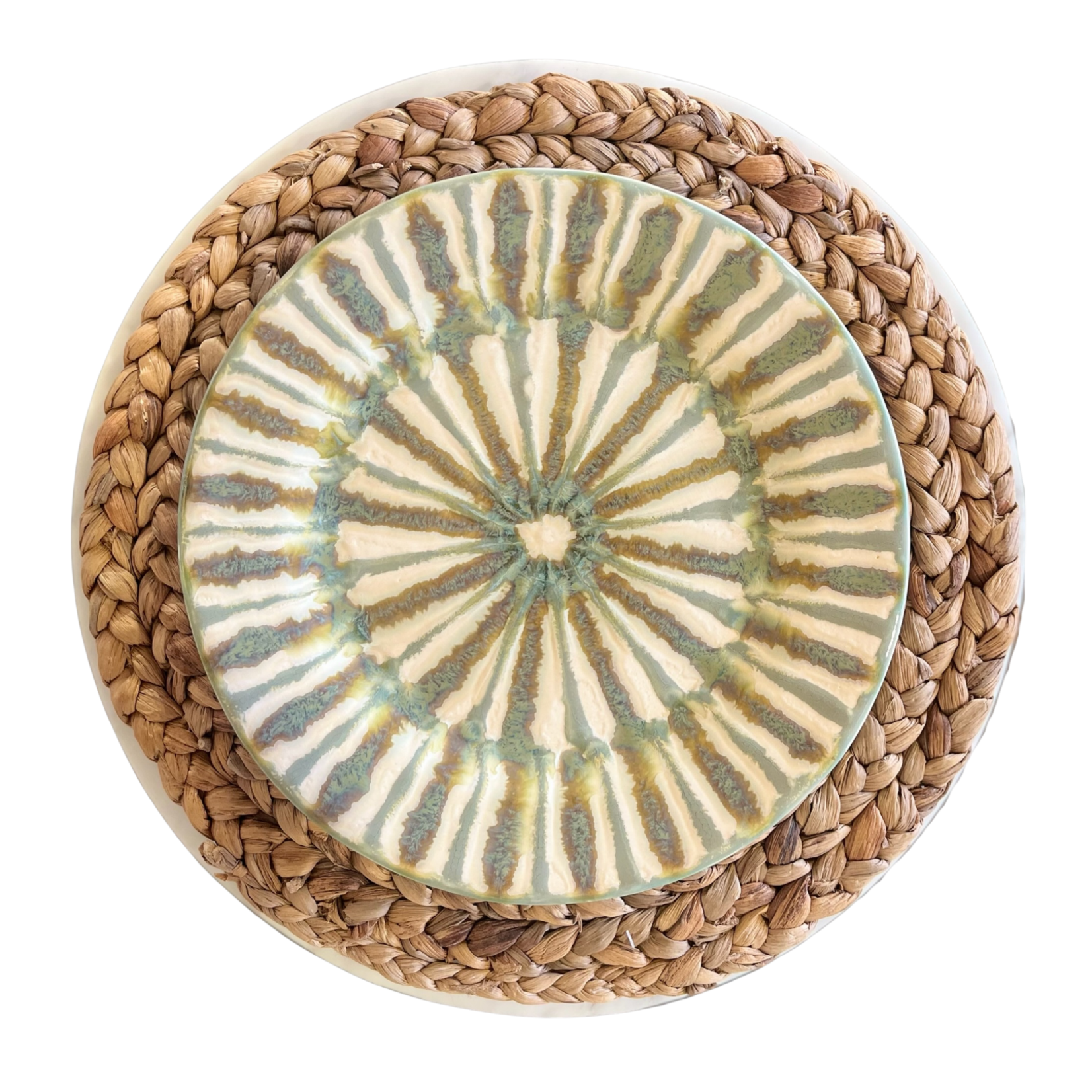 Good Earth Pottery Dinner Plate