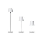 Two's Company LED Cordless Table Lamp Adjustable 3 Heights in Gift Box