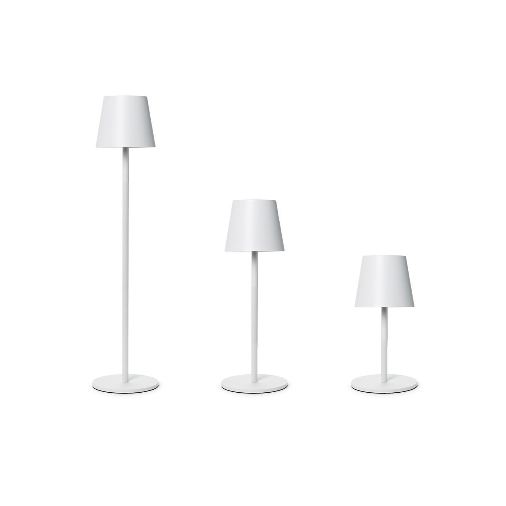 Two's Company LED Cordless Table Lamp Adjustable 3 Heights in Gift Box