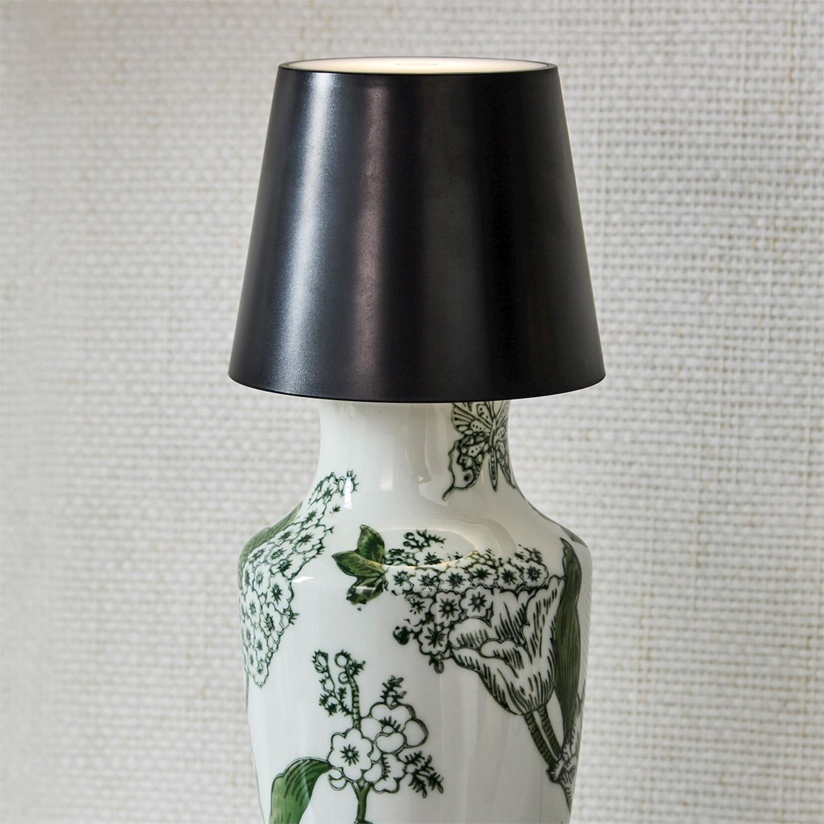 Two's Company LED Touchable Bottle Lampshade with Bottle Stopper in Gift Box