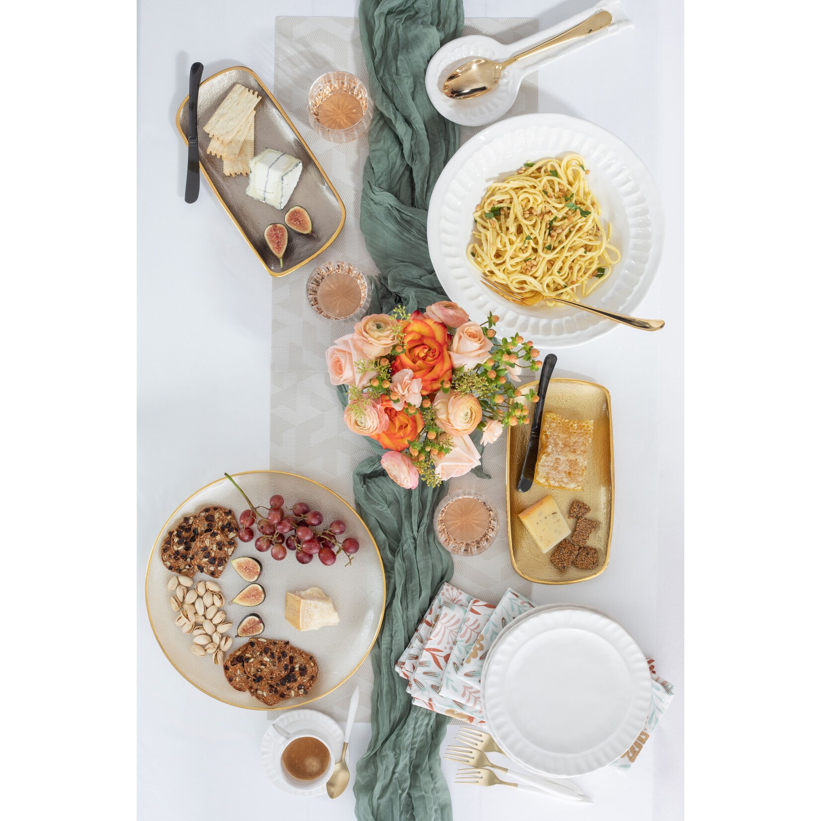 Vietri Pietra Serena Medium Serving Bowl