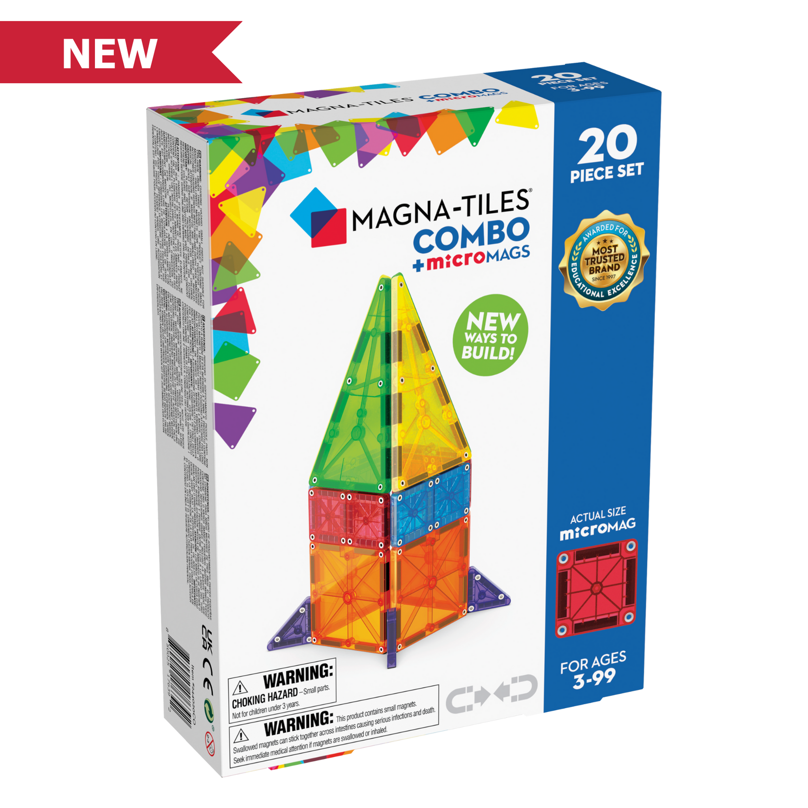 MAGNA-TILES Combo 20-Piece Set