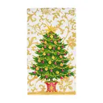 Caspari Gilded Tree Guest Towel