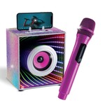 Wireless Express Infinity Speaker & Karaoke Bluetooth Microphone Set