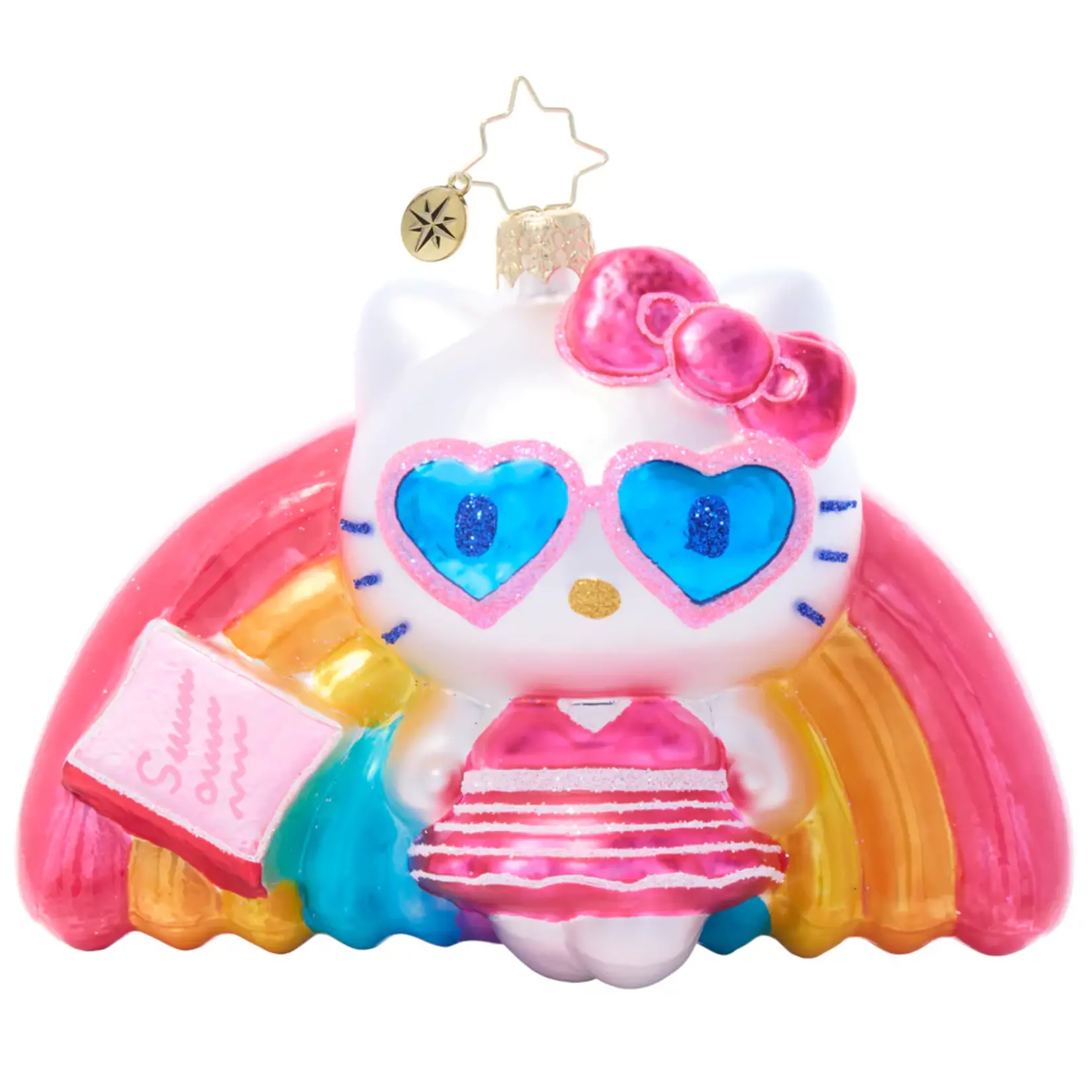 Christopher Radko Hello Kitty Pool Party