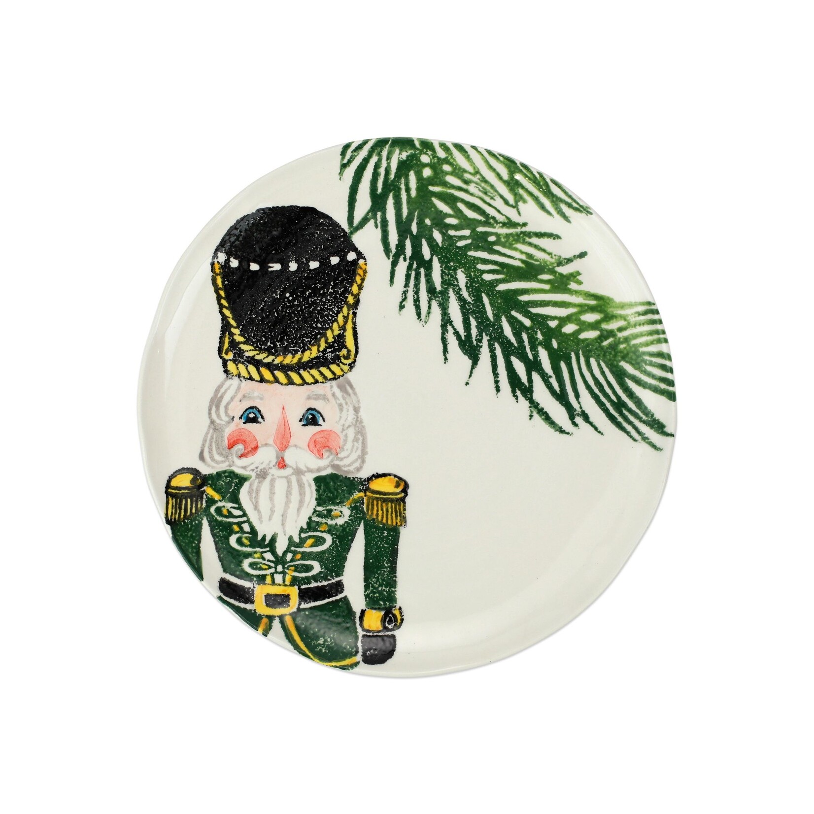 Vietri Nutcrackers Salad Plate