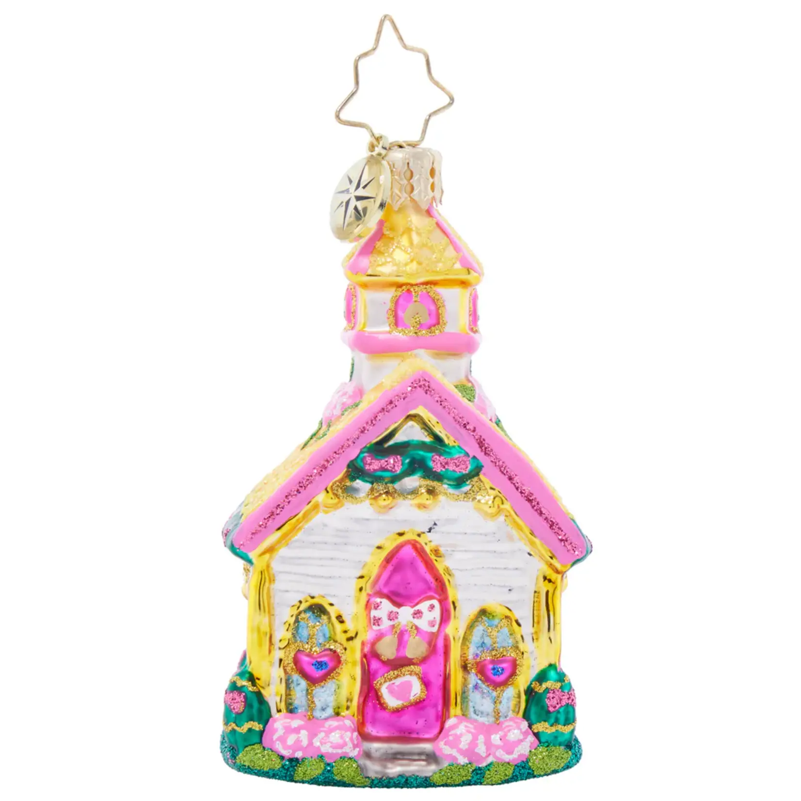 Christopher Radko Charming Wedding Chapel