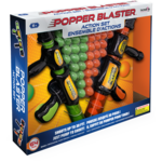 Incredible Group Popper Blasters Set/2 Guns w/60 Balls