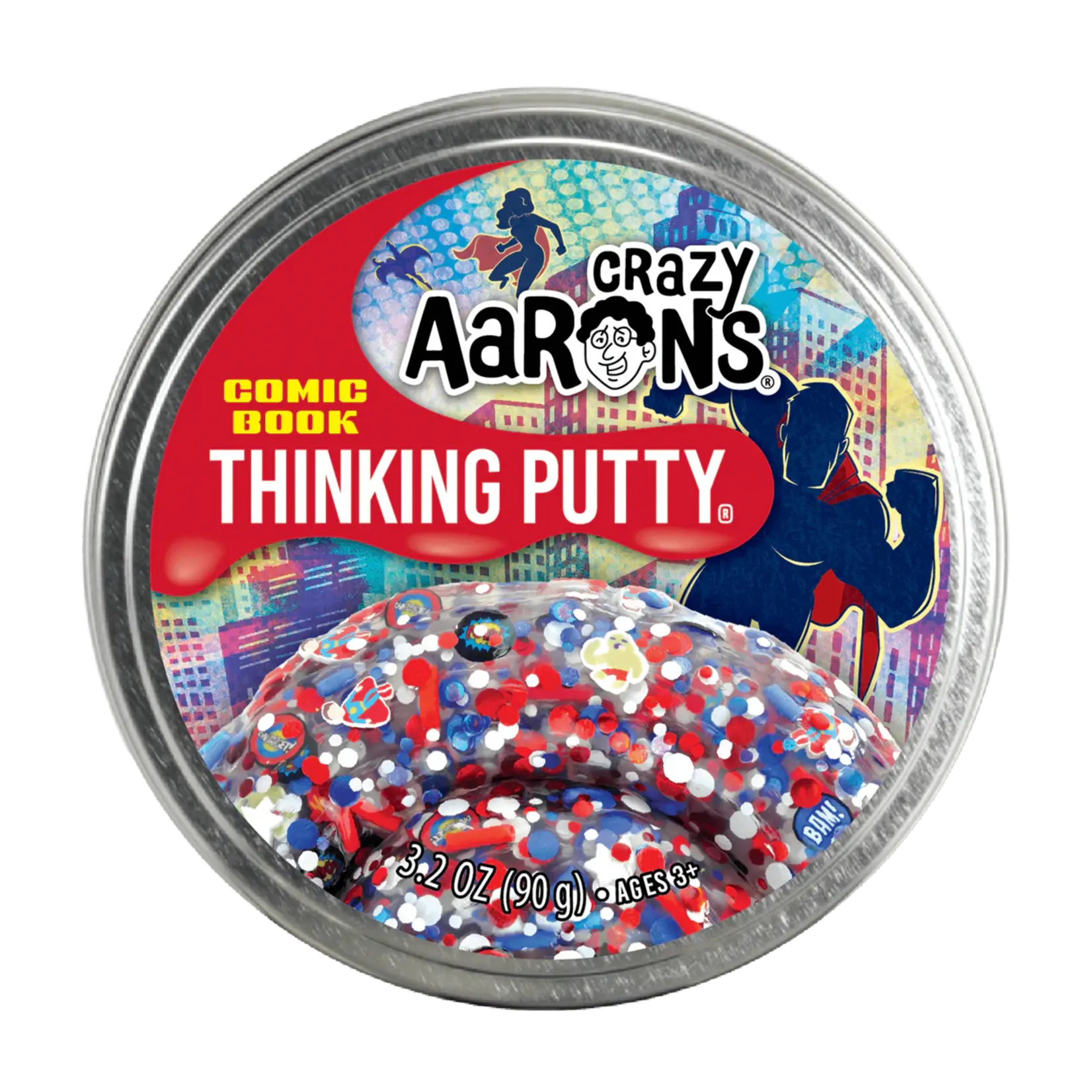 Crazy Aarons Full Size 4" Thinking Putty Tin