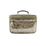 PurseN Train Case Glimmer Leopard