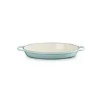 Le Creuset Signature Oval Baker, 3 qt, Sea Salt