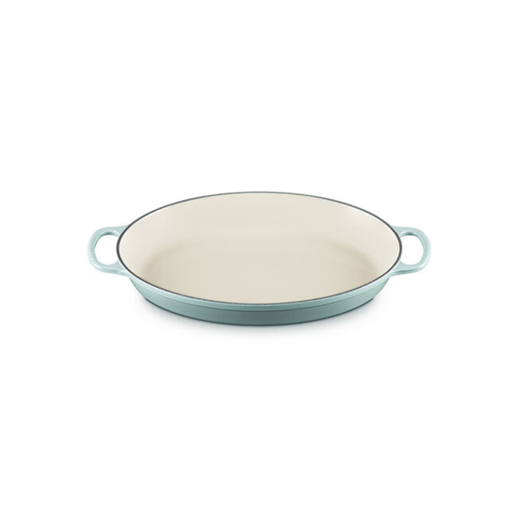 Le Creuset Signature Oval Baker, 3 qt, Sea Salt