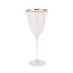Vietri Natalia Gold Water Glass