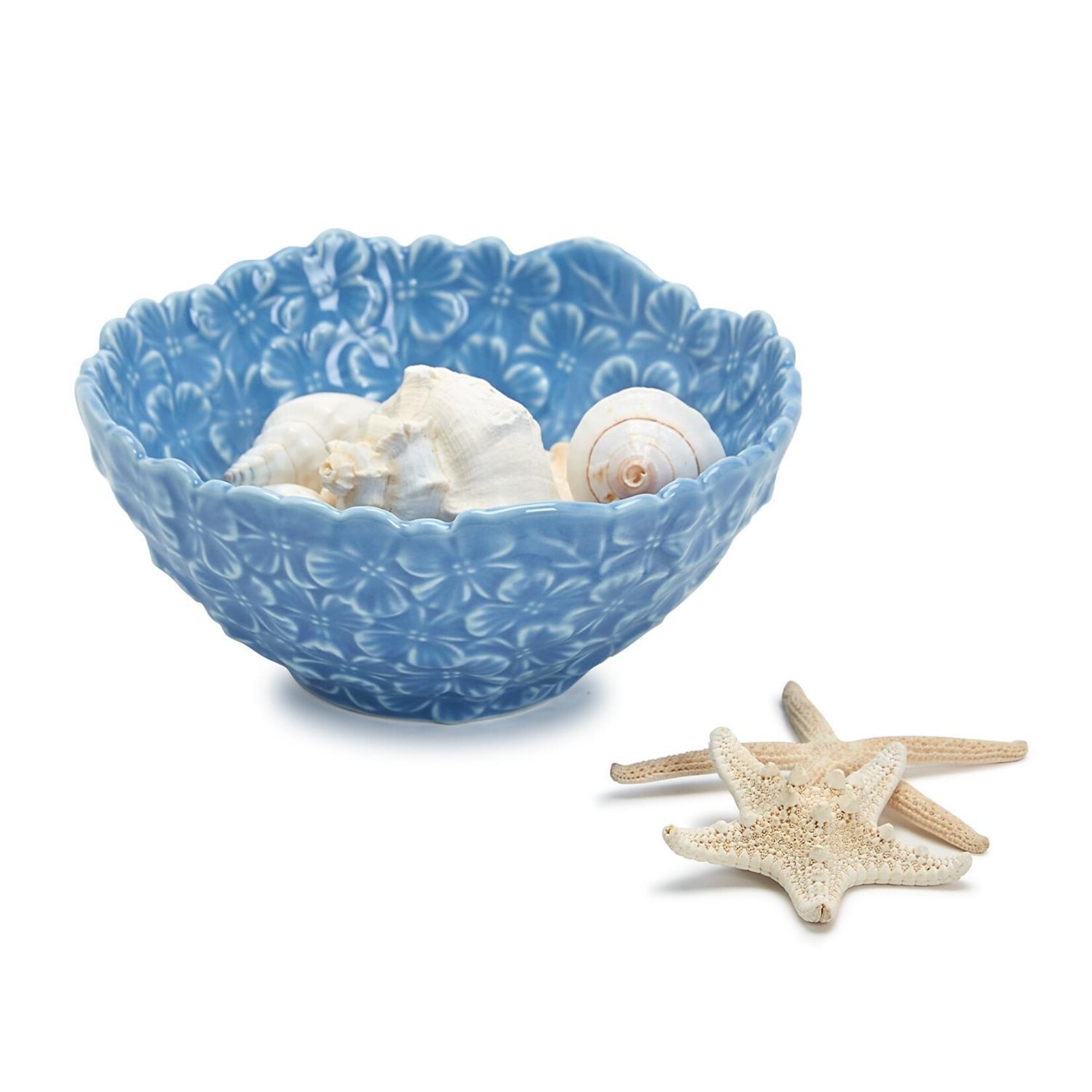 Two's Company Hydrangea Tid Bit Bowl