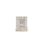 Two's Company Scalloped Edge Photo Frame 4x6