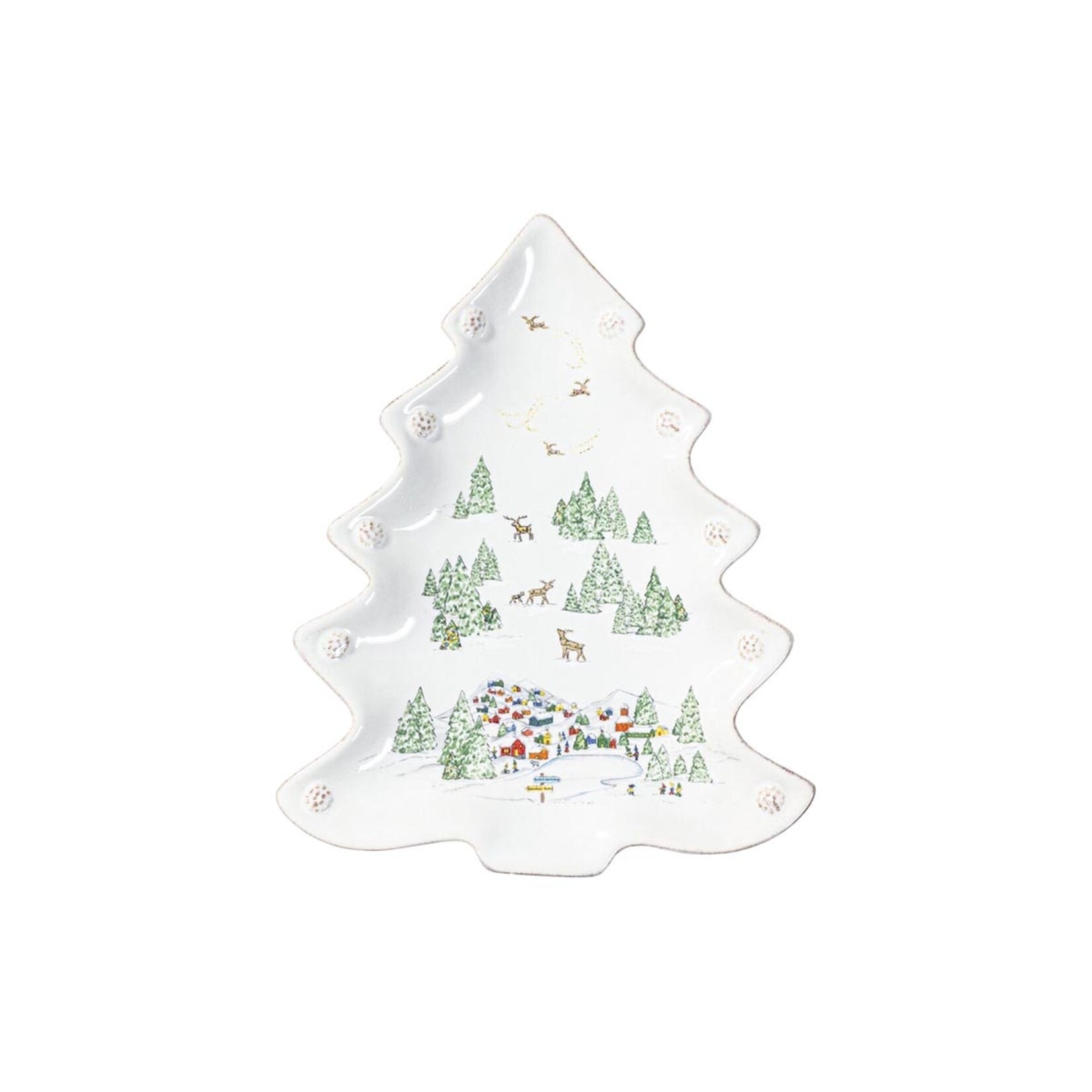 Juliska Berry & Thread North Pole Small Tree Tray