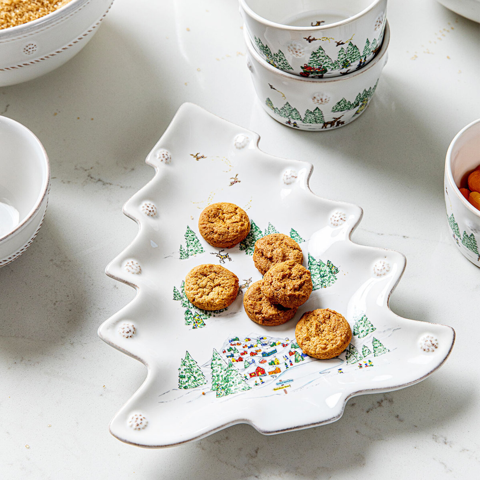 Juliska Berry & Thread North Pole Small Tree Tray