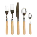 Vietri Albero Five Piece Place Setting Oak