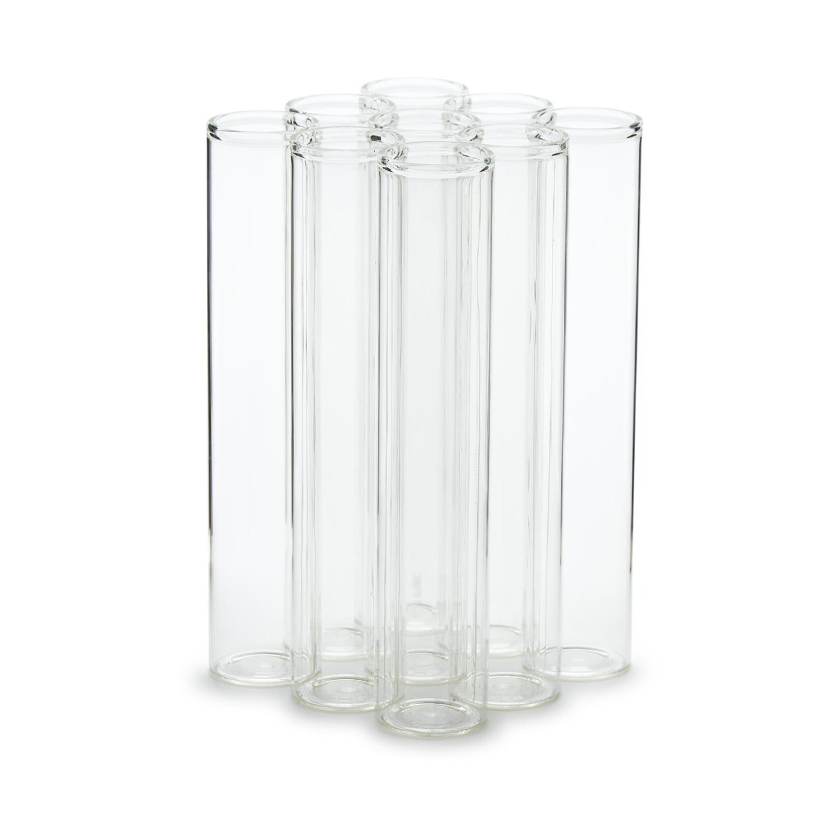 Two's Company Set of 9 Connected Tube Vase in Gift Box
