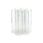 Two's Company Set of 7 Connected Tube Vase in Gift Box