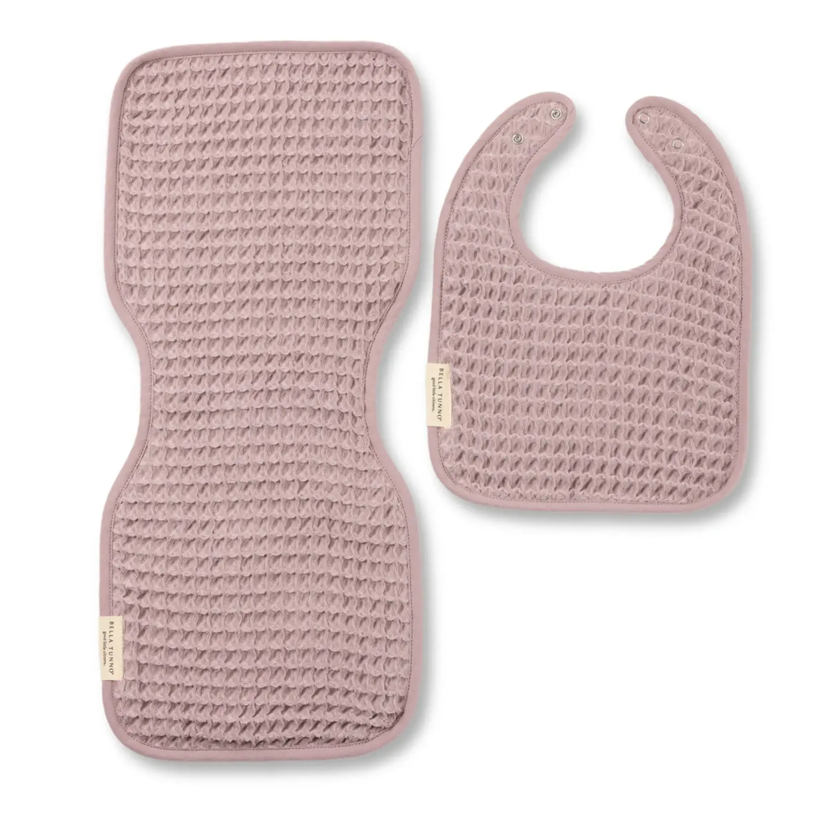 Bella Tunno Reversible Bib + Burp Set