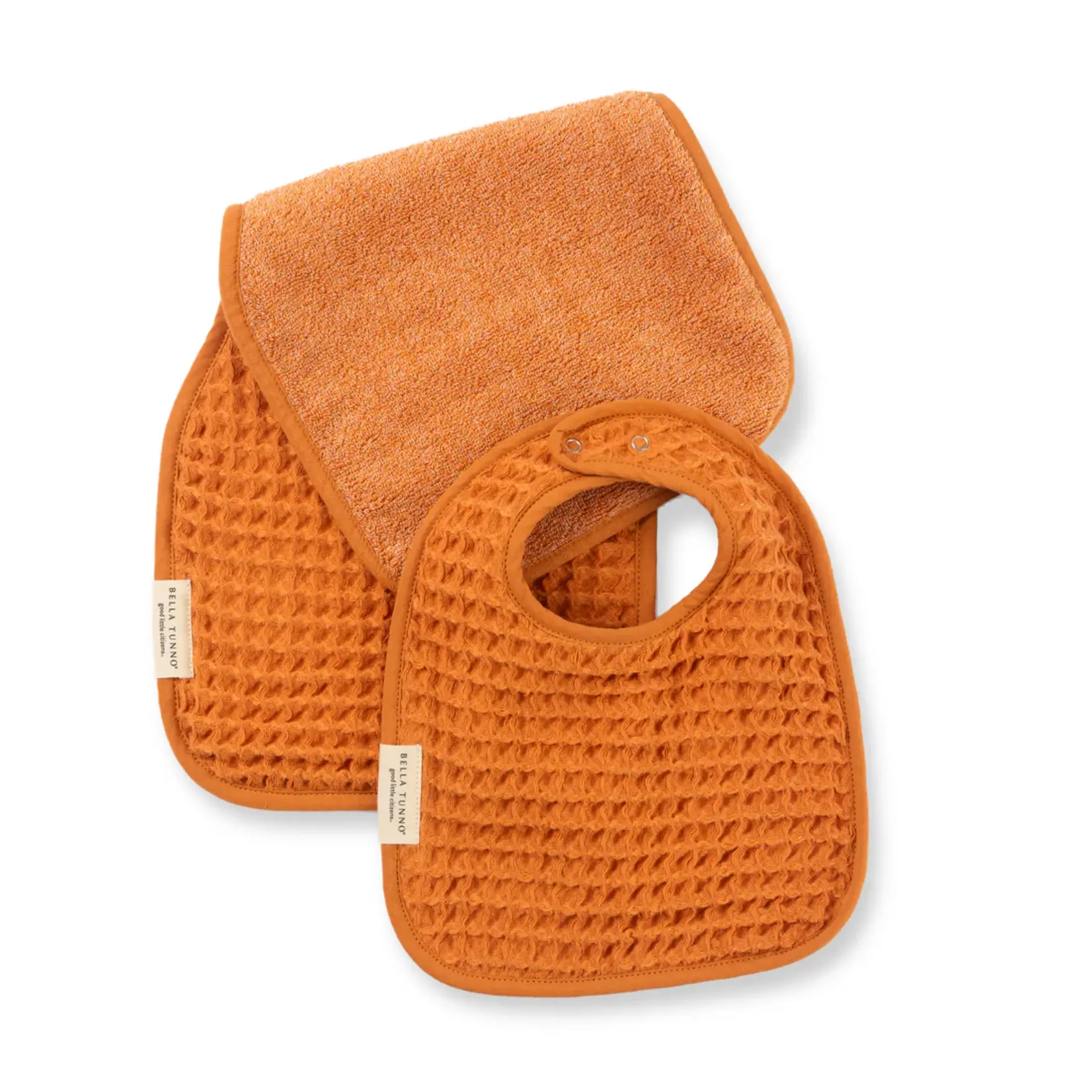 Bella Tunno Reversible Bib + Burp Set