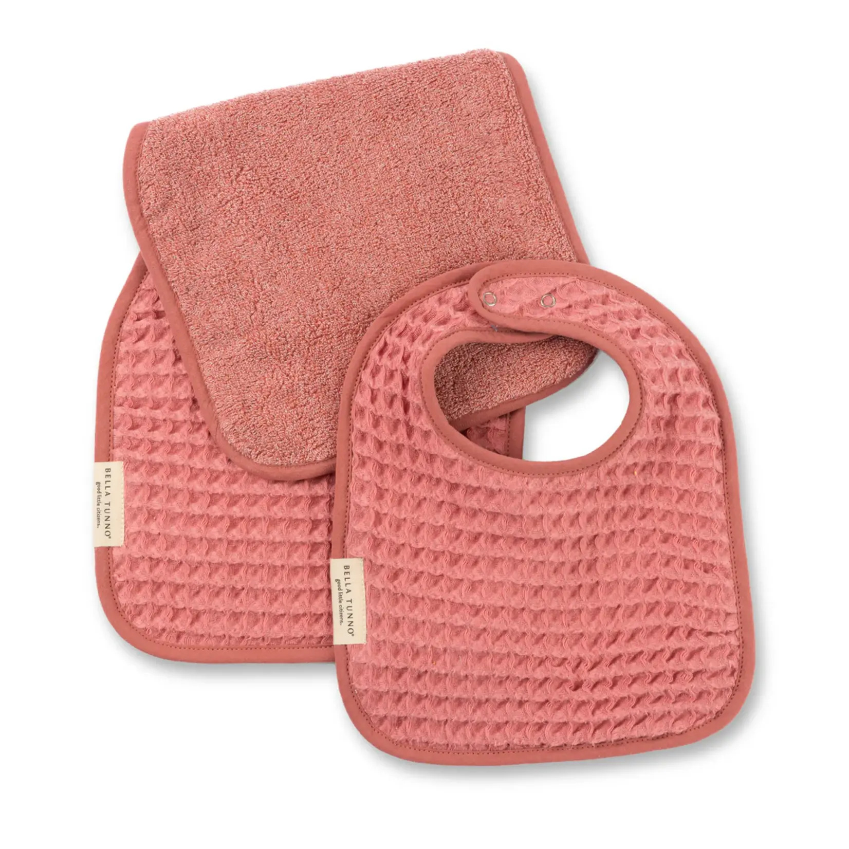 Bella Tunno Reversible Bib + Burp Set