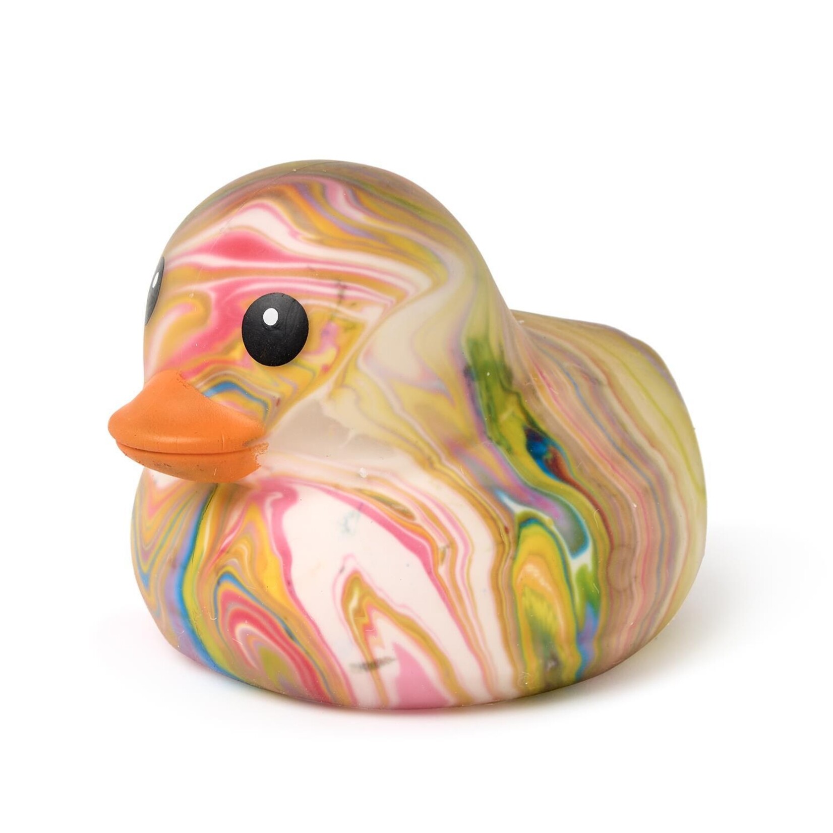 Two's Company Jumbo Squishy Rainbow Duckie