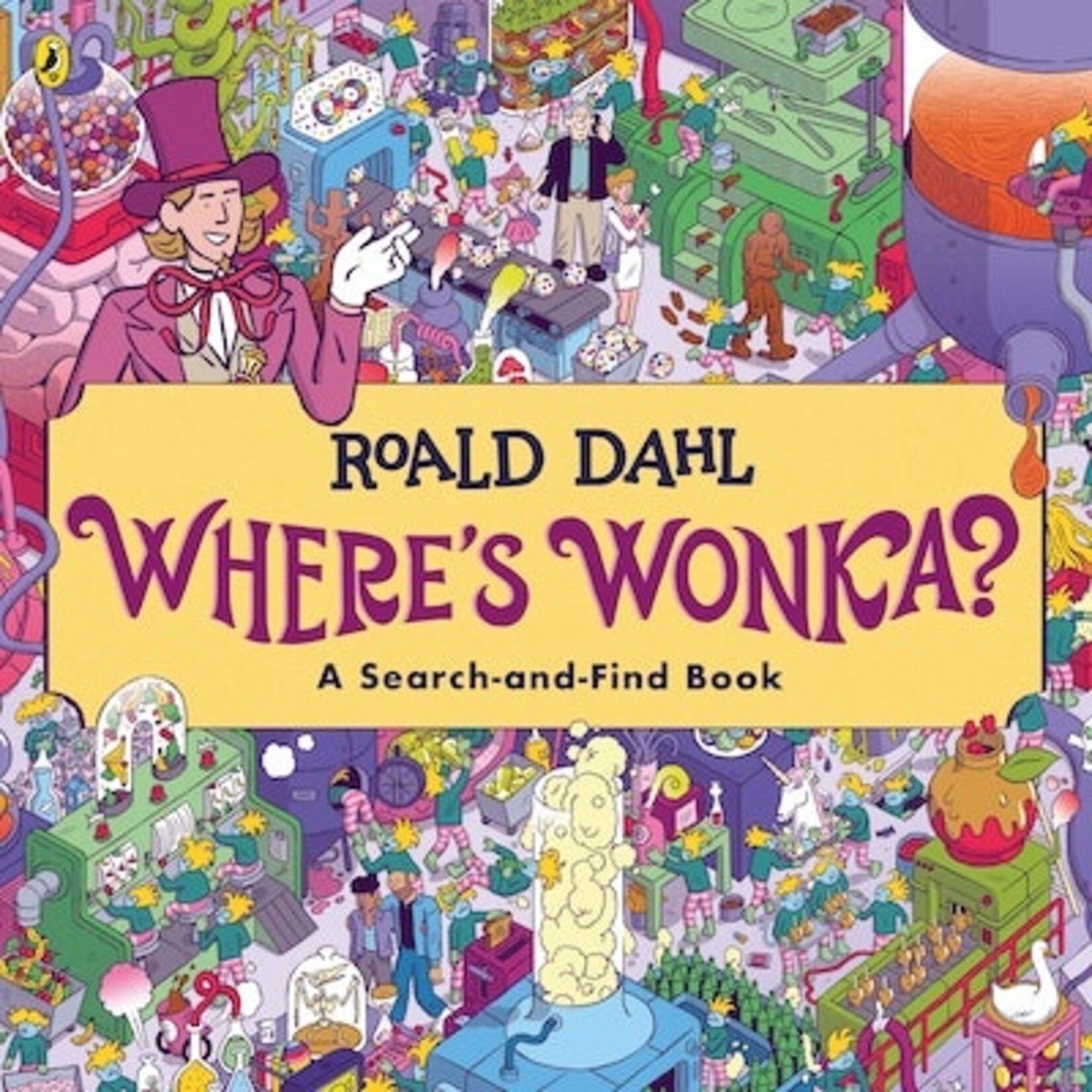 Random House Where's Wonka A Search-and-Find Book